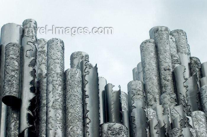 fin138: Finland - Helsinki, Sibelius monument - photo by Juha Sompinmäki - (c) Travel-Images.com - Stock Photography agency - Image Bank