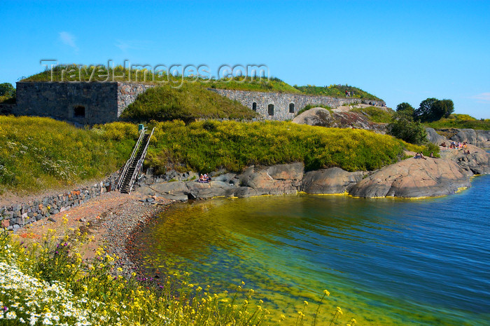 fin140: Helsinki, Finland: Suomenlinna / Sveaborg sea fortress - UNESCO World Heritage Site - photo by Juha Sompinmäki - (c) Travel-Images.com - Stock Photography agency - Image Bank