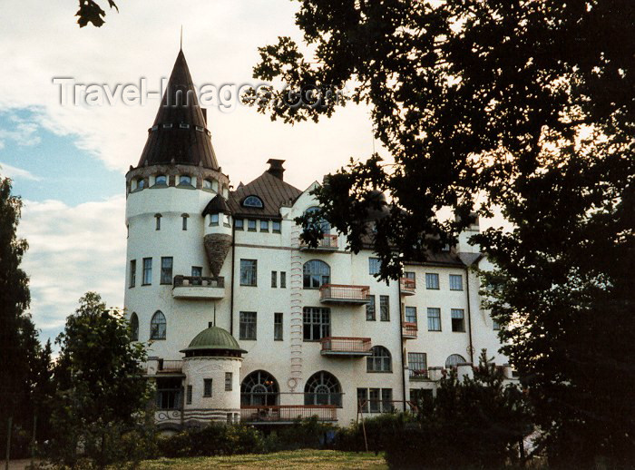 fin15: Finland - Imatra (Etela-Suomen Laani): Hotel - Rantasipi Valtionhotelli - Torkkelinkatu (photo by Miguel Torres) - (c) Travel-Images.com - Stock Photography agency - Image Bank