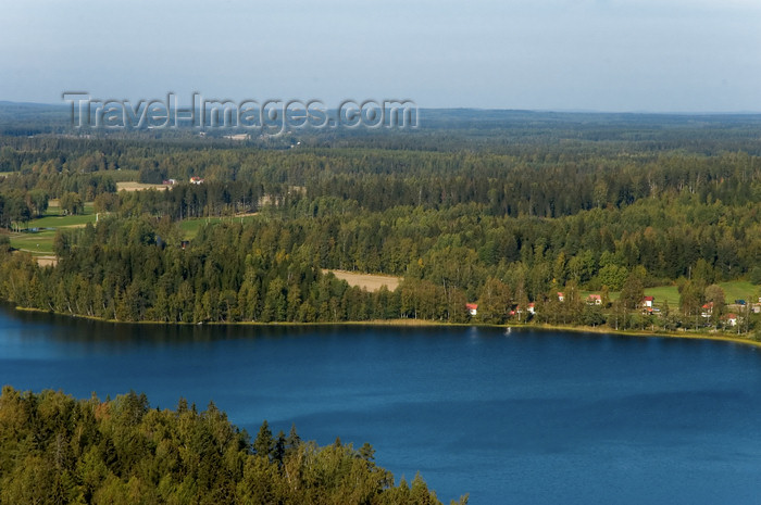 fin151: Finland - Hämeenlinna, Aulanko, natural reserve and park, Finnish national landscape - lake view - photo by Juha Sompinmäki - (c) Travel-Images.com - Stock Photography agency - Image Bank