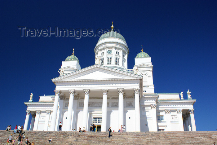 fin161: Helsinki, Finland: Lutheran Cathedral - seat of the Diocese of Helsinki - Suurkirkko / Storkyrkan - photo by A.Ferrari - (c) Travel-Images.com - Stock Photography agency - Image Bank