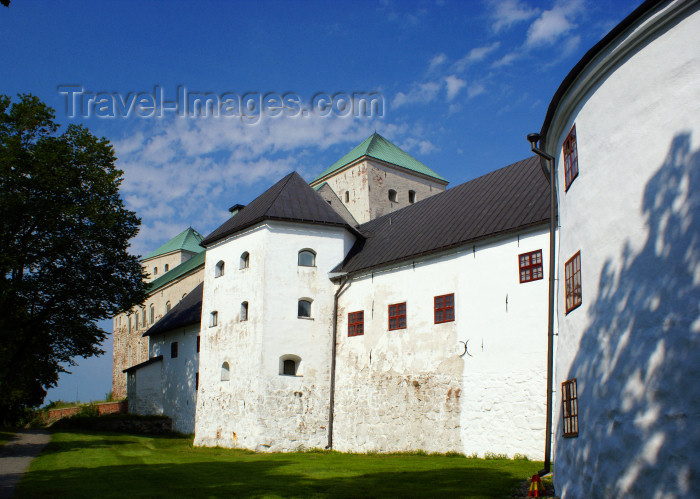 fin174: Turku, Western Finland province - Finland Proper region / Varsinais-Suomi - Finland: exterior of the Renaissance Bailey, from the south - Turku castle / Turun linna / Åbo slott - photo by A.Ferrari - (c) Travel-Images.com - Stock Photography agency - Image Bank