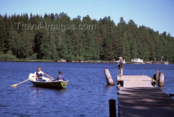 fin76: Finland - Kuopio (Ita-Suomen Laani): lake Kallavesi (photo by F.Rigaud) - (c) Travel-Images.com - Stock Photography agency - Image Bank