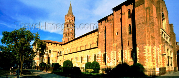 france1022: Toulouse, Haute-Garonne, Midi-Pyrénées, France: Basilica of St. Sernin -  World Heritage Sites of the Routes of Santiago de Compostela in France - photo by K.Gapys - (c) Travel-Images.com - Stock Photography agency - Image Bank