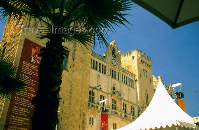 france1027: Narbonne, Aude, Languedoc-Roussillon, France: City Hall and Museum of Art and History, palace of the archbishops - photo by K.Gapys - (c) Travel-Images.com - Stock Photography agency - Image Bank