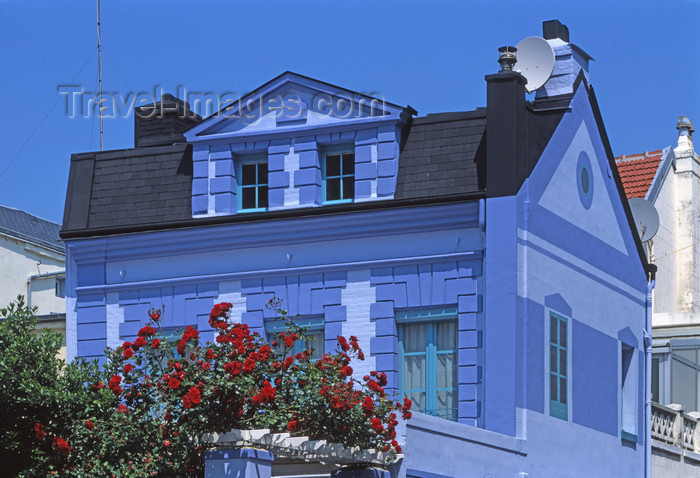 france1105: France - Le Havre (Seine-Maritime, Haute-Normandie): painted house - photo by A.Bartel - (c) Travel-Images.com - Stock Photography agency - Image Bank