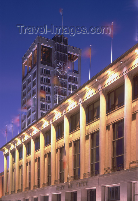 france1112: France - Le Havre (Seine-Maritime, Haute-Normandie): Hotel de Ville - Arch. A. Perret - photo by A.Bartel - (c) Travel-Images.com - Stock Photography agency - Image Bank