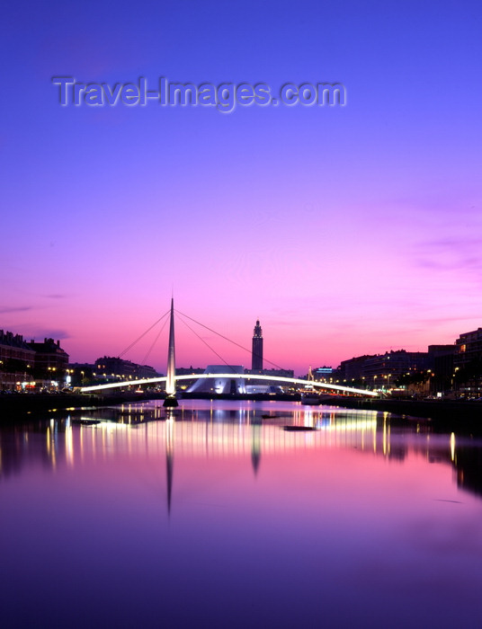 france1114: Le Havre, Seine-Maritime, Haute-Normandie, France: Bassin du Commerce, Le Volcan and Pont de la Bourse - photo by A.Bartel - (c) Travel-Images.com - Stock Photography agency - Image Bank