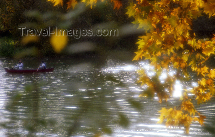 france1135: La Varenne, Val-de-Marne, Ile-de-France: rowing in the Marne river - sun reflections - photo by Y.Baby - (c) Travel-Images.com - Stock Photography agency - Image Bank