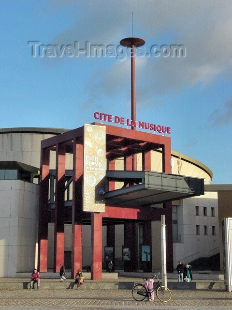 france119: France - Paris: La Villette - Cite de la Musice - photo by A.Slobodianik - (c) Travel-Images.com - Stock Photography agency - Image Bank