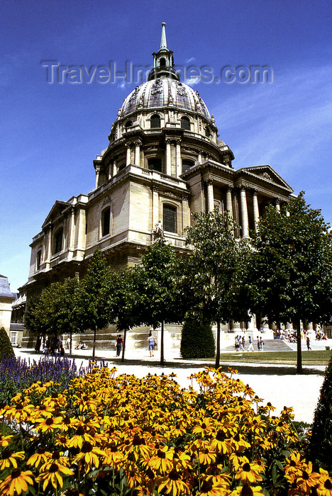 france1190: Paris: Les Invalides - Church of the Dome Tomb of Napoleon Bonaparte - 7th arrondissement - photo by Y.Baby - (c) Travel-Images.com - Stock Photography agency - Image Bank