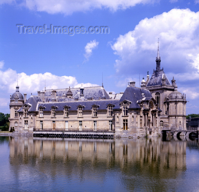 france1208: France - Picardy -  Chantilly - département de l'Oise: château de Chantilly - photo by A.Bartel - (c) Travel-Images.com - Stock Photography agency - Image Bank