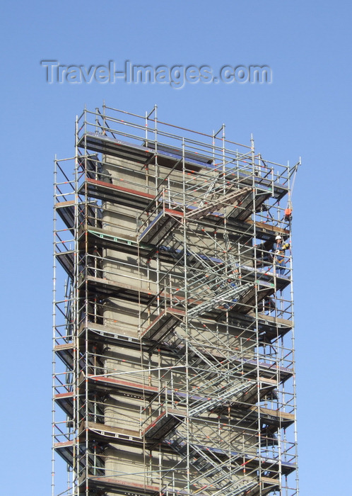 france1231: Le Havre, Seine-Maritime, Haute-Normandie, France: scaffolding, staircase to nowhere - photo by A.Bartel - (c) Travel-Images.com - Stock Photography agency - Image Bank