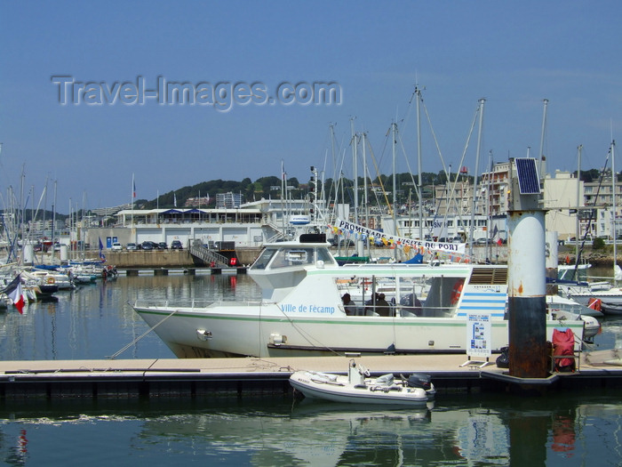 france1245: Le Havre, Seine-Maritime, Haute-Normandie, France: Ville de Fecamp sightseeing boat, Port Tour - Normandy - photo by A.Bartel - (c) Travel-Images.com - Stock Photography agency - Image Bank