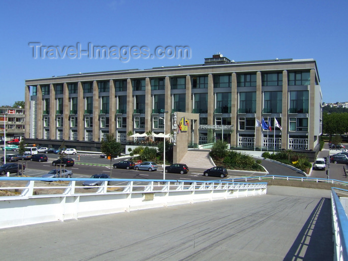 france1248: Le Havre, Seine-Maritime, Haute-Normandie, France: main facade of Casino Le Havre Partouche - Place Jules Ferry - Normandy - photo by A.Bartel - (c) Travel-Images.com - Stock Photography agency - Image Bank