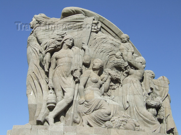 france1269: Le Havre, Seine-Maritime, Haute-Normandie, France: War Memorial - winged statue - photo by A.Bartel - (c) Travel-Images.com - Stock Photography agency - Image Bank