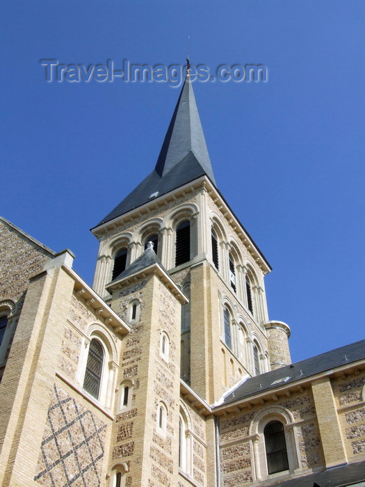 france1300: Le Havre, Seine-Maritime, Haute-Normandie, France: spire of St. Vincent Church - photo by A.Bartel - (c) Travel-Images.com - Stock Photography agency - Image Bank