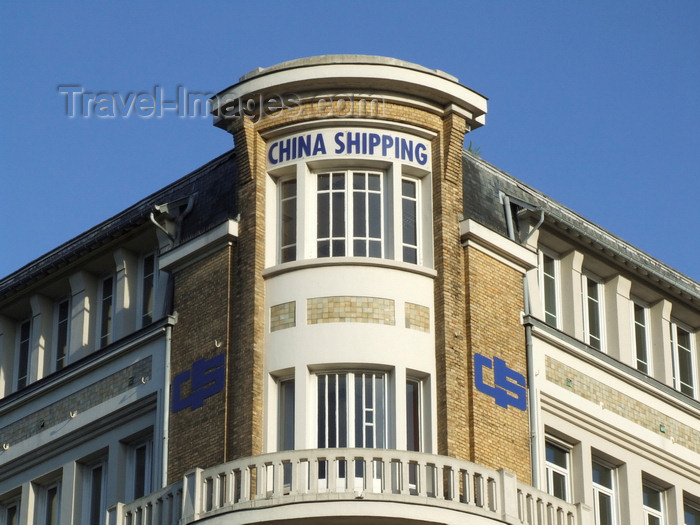 france1314: Le Havre, Seine-Maritime, Haute-Normandie, France: China Shipping Offices - place Léon Meyer - photo by A.Bartel - (c) Travel-Images.com - Stock Photography agency - Image Bank