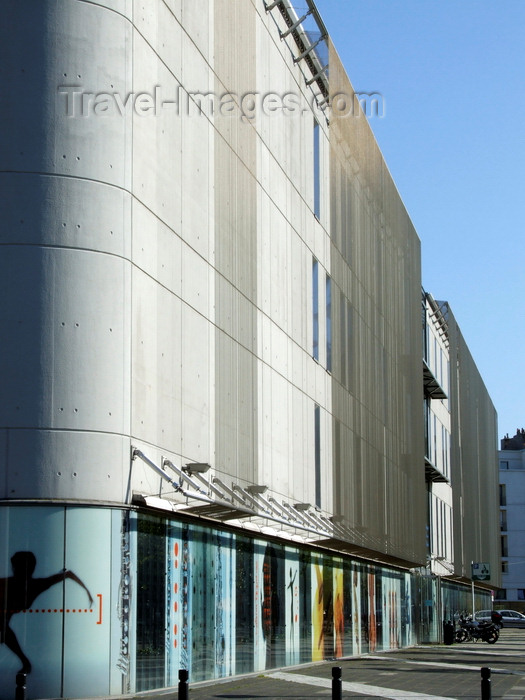 france1325: Le Havre, Seine-Maritime, Haute-Normandie, France: Conservatoire Arthur Honegger - cours la République - architect Jérôme Brunet - photo by A.Bartel - (c) Travel-Images.com - Stock Photography agency - Image Bank