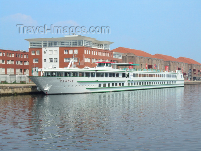 france1344: Le Havre, Seine-Maritime, Haute-Normandie, France: the Renoir, River Cruise Ship at the Vauban Docks - photo by A.Bartel - (c) Travel-Images.com - Stock Photography agency - Image Bank