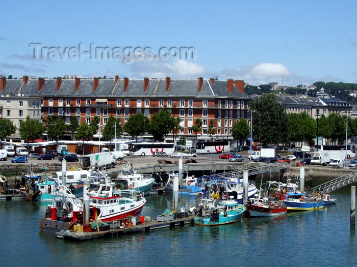 france1352: Le Havre, Seine-Maritime, Haute-Normandie, France: fishing Harbour and residential buildings - photo by A.Bartel - (c) Travel-Images.com - Stock Photography agency - Image Bank