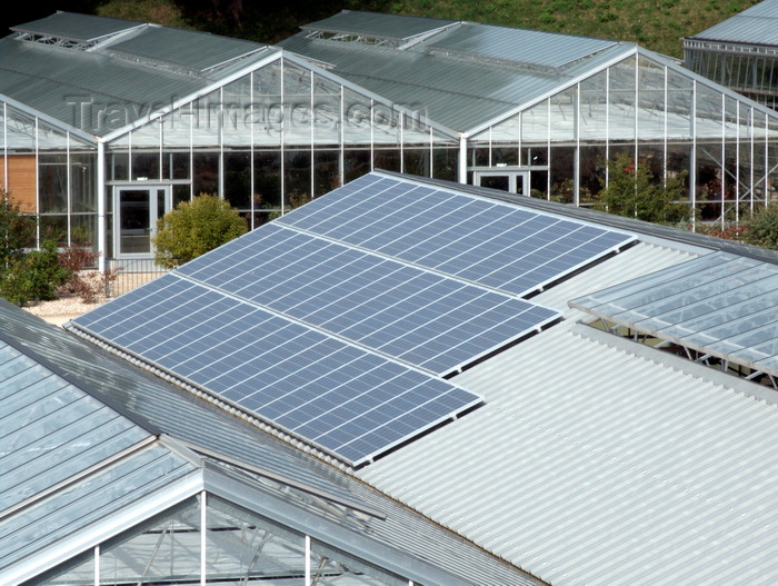 france1384: Le Havre, Seine-Maritime, Haute-Normandie, France: Solar Panels on the roofs of Greenhouses - green energy - Normandy - photo by A.Bartel - (c) Travel-Images.com - Stock Photography agency - Image Bank