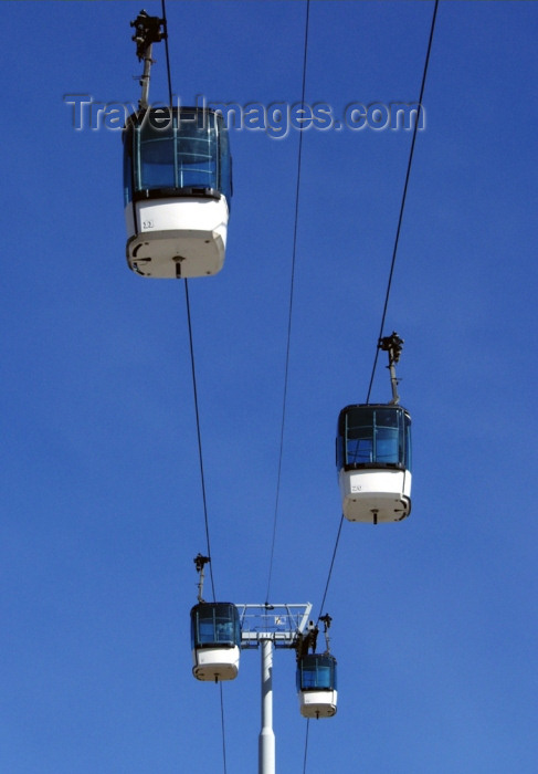 france175: France / Frankreich -  Haute Savoie: cable car (photo by K.White) - (c) Travel-Images.com - Stock Photography agency - Image Bank