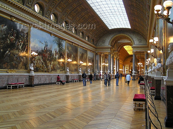 france222: France - Versailles (Yvelines - Ile de France): in the palace - Galleries des Batailles - Unesco world heritage site - photo by J.Kaman - (c) Travel-Images.com - Stock Photography agency - Image Bank