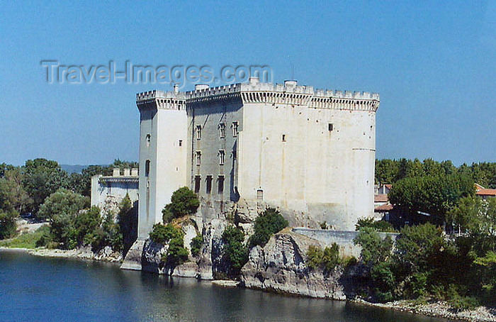 france265: France - Tarascon (Bouches-du-Rhone / PACA): chateau Rene - River Rhône (photo by G.Frysinger) - (c) Travel-Images.com - Stock Photography agency - Image Bank