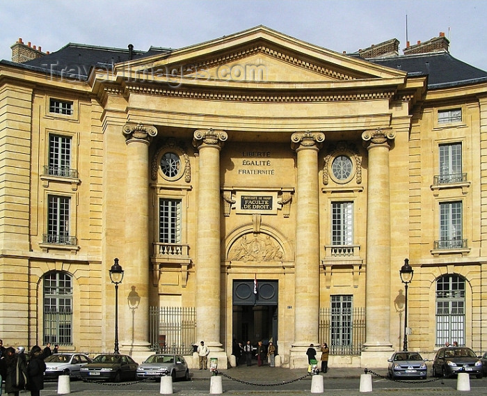 france275: France - Paris: Universite de Paris - Faculté de Droit - Law School - photo by J.Kaman - (c) Travel-Images.com - Stock Photography agency - Image Bank