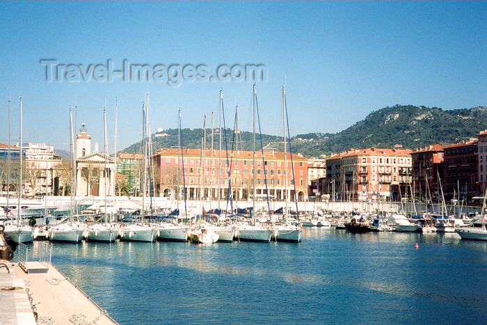 france37: France - Nice (Alpes Maritimes - Provence-Alpes-Cote d'Azur): Bassin Lympia - the yachts of the French Riviera - Quai Cassini - port - harbour - photo by M.Torres - (c) Travel-Images.com - Stock Photography agency - Image Bank