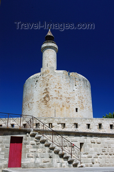 france455: France - Aigues-Mortes: Tour de Constance - photo by T.Marshall - (c) Travel-Images.com - Stock Photography agency - Image Bank