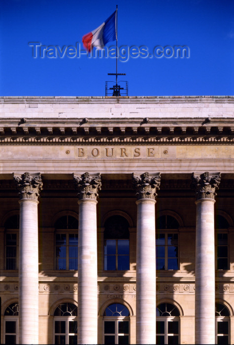 france476: Paris, France: Bourse de Paris - Paris stock exchange - Euronext Paris - Palais Brongniart, by architect Alexandre-Théodore Brongniart - 2nd arrondissement - photo by A.Bartel - (c) Travel-Images.com - Stock Photography agency - Image Bank