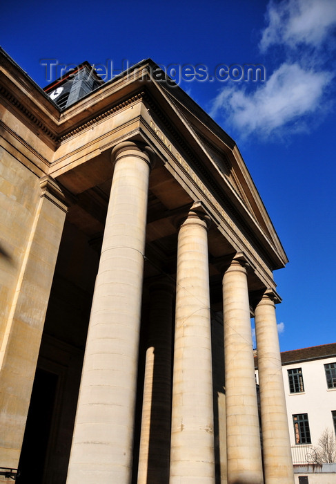 france519: Paris, France: tetrastyle Doric portico of the Catholic church of St. Pierre du Gros Caillou (Saint Peter of the Great Boulder) - Église paroissiale de Saint-Pierre-du-Gros-Caillou - architect - Rue Saint-Dominique - 7e arrondissement - photo by M.Torres - (c) Travel-Images.com - Stock Photography agency - Image Bank