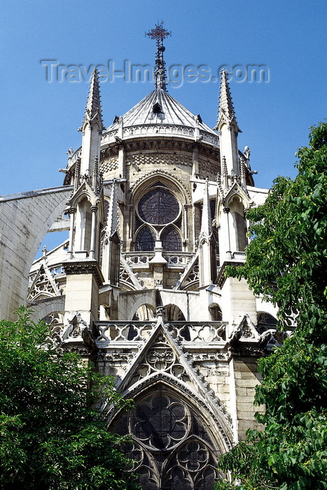 france941: Paris, France: Notre-Dame cathedral - Gothic details - Unesco world heritage site - Île de la Cité - 4e arrondissement - photo by A.Bartel - (c) Travel-Images.com - Stock Photography agency - Image Bank