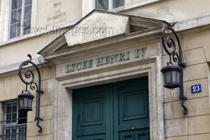 france960: Paris, France: Lycée Henri IV - public secondary school - former royal Abbey of St Genevieve, Rue Clovis, Latin Quarter - 5e arrondissement - photo by A.Bartel - (c) Travel-Images.com - Stock Photography agency - Image Bank