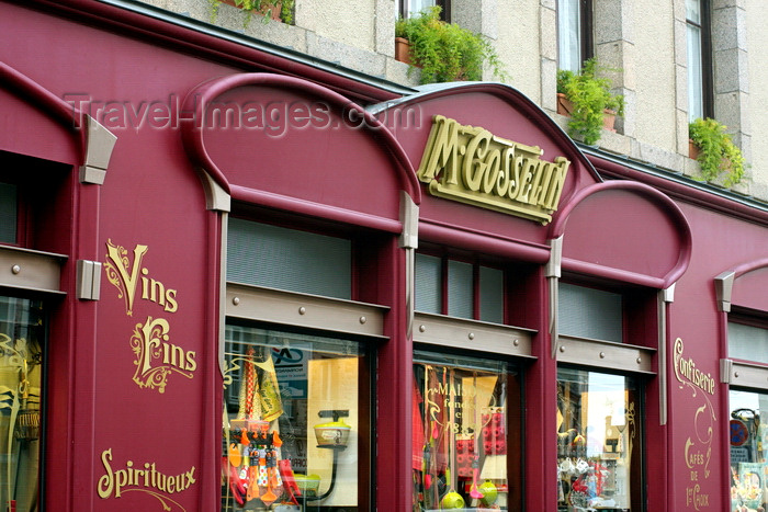 france967: Saint-Vaast-la-Hougue, Manche, Basse Normandie, France: Maison Gosselin - delicatessen shop - épicerie Fine - Rue de Verrue - photo by A.Bartel - (c) Travel-Images.com - Stock Photography agency - Image Bank