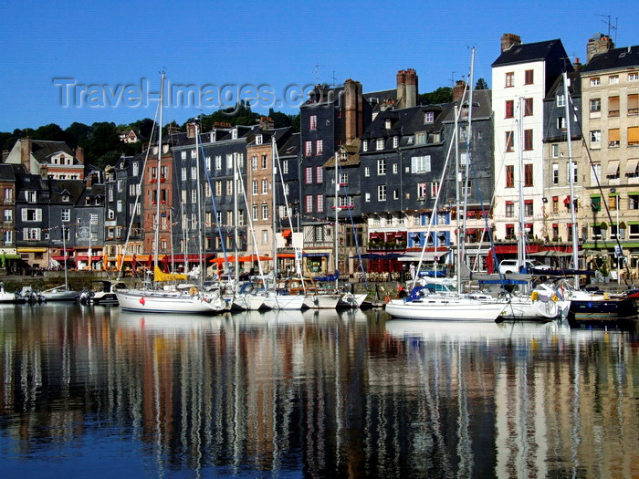 france970: Honfleur, Calvados, Basse-Normandie, France: the old Harbour - once one of the five principal ports for the slave trade in France - photo by A.Bartel - (c) Travel-Images.com - Stock Photography agency - Image Bank
