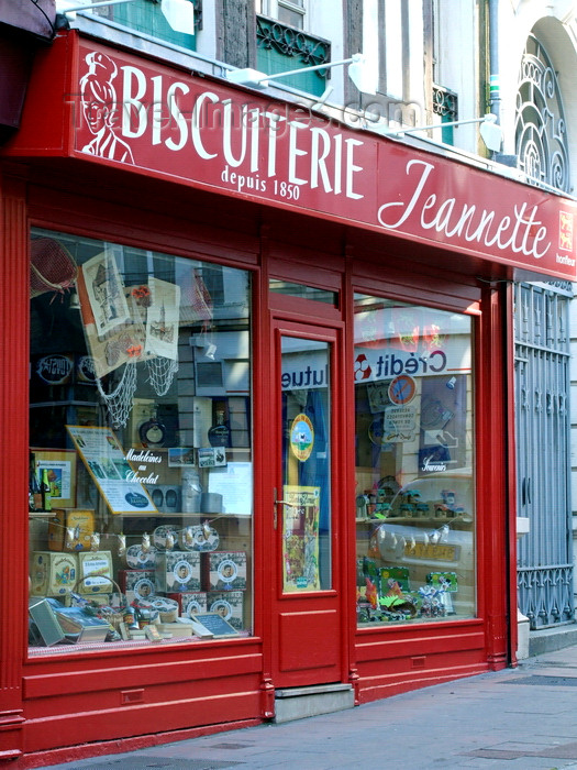 france973: Honfleur, Calvados, Basse-Normandie, France: biscuit shop - Biscuiterie Jeannette - photo by A.Bartel - (c) Travel-Images.com - Stock Photography agency - Image Bank