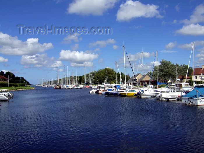 france987: Carentan, Manche, Basse-Normandie, France: yacht harbour - Écluse de Haut Dicq - photo by A.Bartel - (c) Travel-Images.com - Stock Photography agency - Image Bank