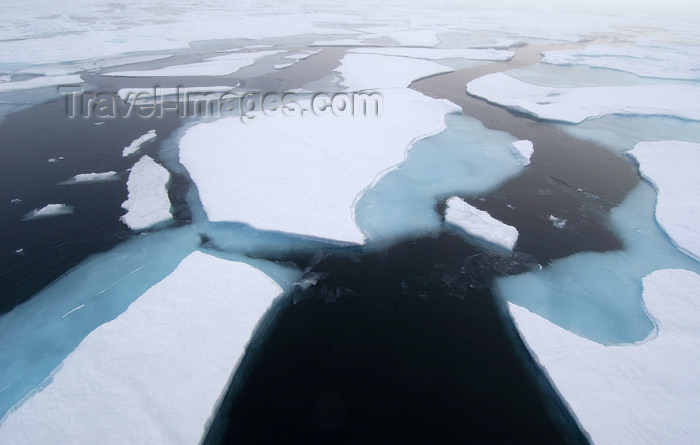 franz-josef44: Franz Josef Land Leads through pack ice from ship - Arkhangelsk Oblast, Northwestern Federal District, Russia - photo by Bill Cain - (c) Travel-Images.com - Stock Photography agency - Image Bank