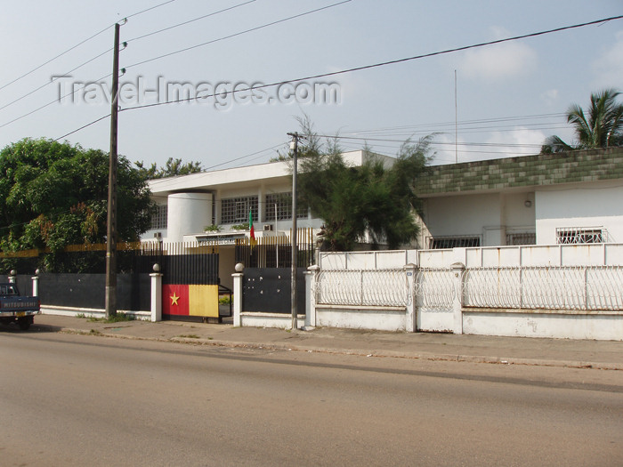 gabon2: Libreville, Estuaire Province, Gabon: Cameroonese embassy - BP 14001 / ambassade du Cameroun - photo by B.Cloutier - (c) Travel-Images.com - Stock Photography agency - Image Bank