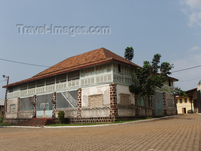 gabon4: Libreville, Estuaire Province, Gabon: colonial building at Mission Sainte-Marie - photo by B.Cloutier - (c) Travel-Images.com - Stock Photography agency - Image Bank