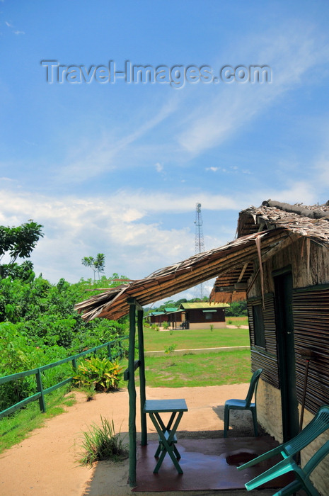 gabon42: Domaine de Nyonié, Estuaire Province, Gabon: small bungalow - photo by M.Torres - (c) Travel-Images.com - Stock Photography agency - Image Bank