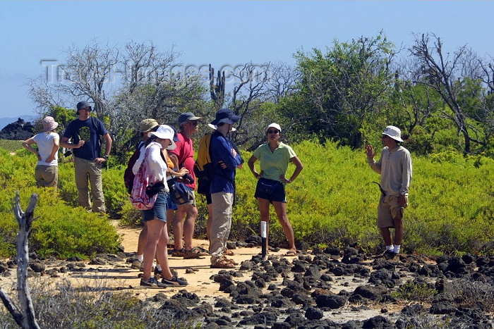 galapagos19: Galapagos Islands / Archipiélago de Colón, Ecuador: tour group - photo by R.Eime - (c) Travel-Images.com - Stock Photography agency - Image Bank