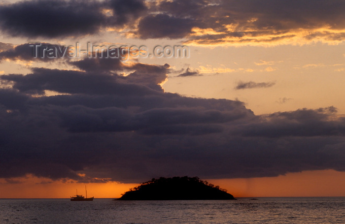 galapagos39: Isla Isabela / Albemarle island, Galapagos Islands, Ecuador: cloudy sunset from the coast of Isla Isabella - photo by C.Lovell - (c) Travel-Images.com - Stock Photography agency - Image Bank