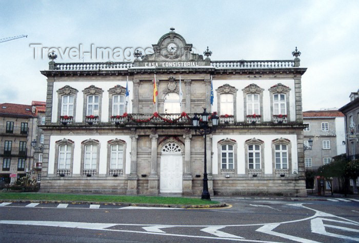 galicia34: Galicia / Galiza - Pontevedra: Casa Consistorial - photo by M.Torres - (c) Travel-Images.com - Stock Photography agency - Image Bank