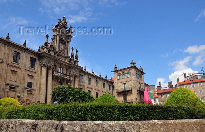 galicia91: Santiago de Compostela, Galicia / Galiza, Spain: San Martiño Pinario convent - Benedictine monastery - photo by M.Torres - (c) Travel-Images.com - Stock Photography agency - Image Bank