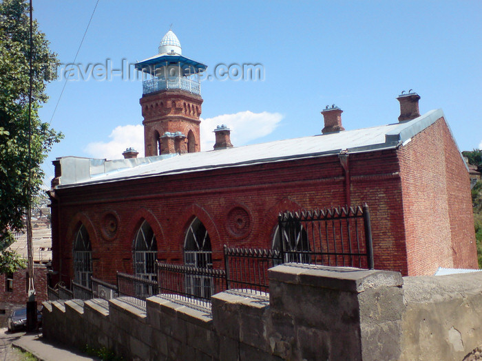 georgia116: Georgia - Tbilisi: red brick Mosque - photo by N.Mahmudova - (c) Travel-Images.com - Stock Photography agency - Image Bank