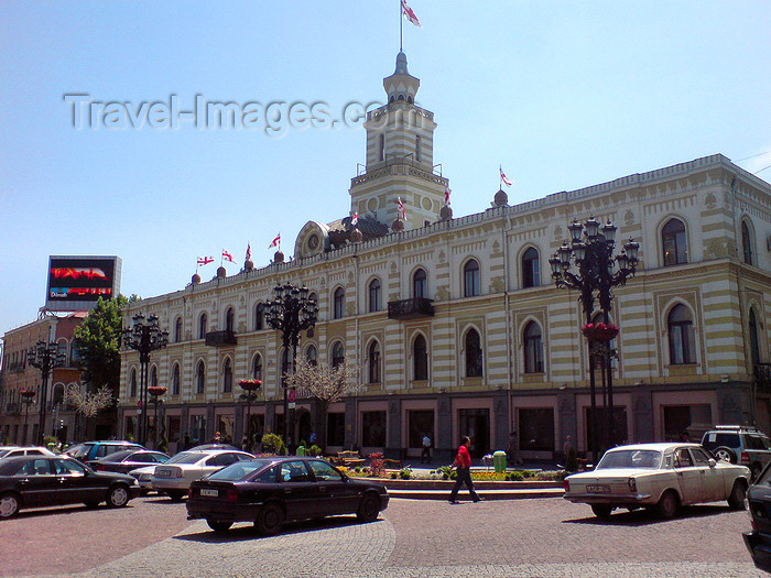 georgia117: Georgia - Tbilisi: City Hall on Freedom square - Tavisuplebis Moedani - ex Lenin square - photo by N.Mahmudova - (c) Travel-Images.com - Stock Photography agency - Image Bank